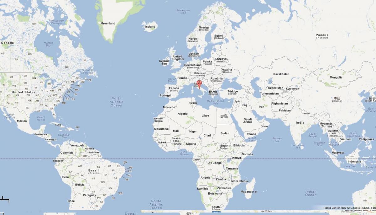 Mapa de localización na cidade do Vaticano