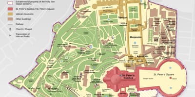 Mapa do Vaticano