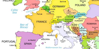 Cidade do vaticano país mapa
